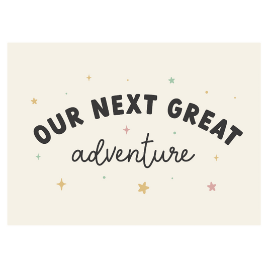 Our Next Great Adventure Banner