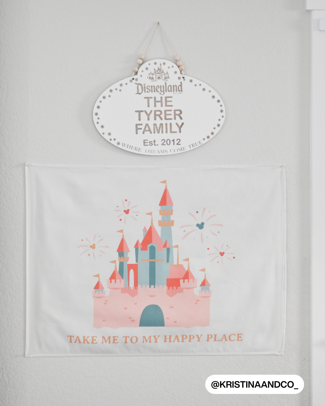 Take Me To My Happy Place (Magic Castle) Banner