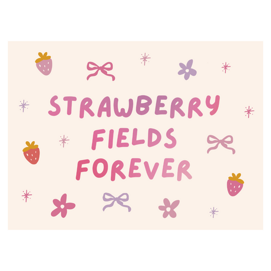 Strawberry Fields Forever Banner
