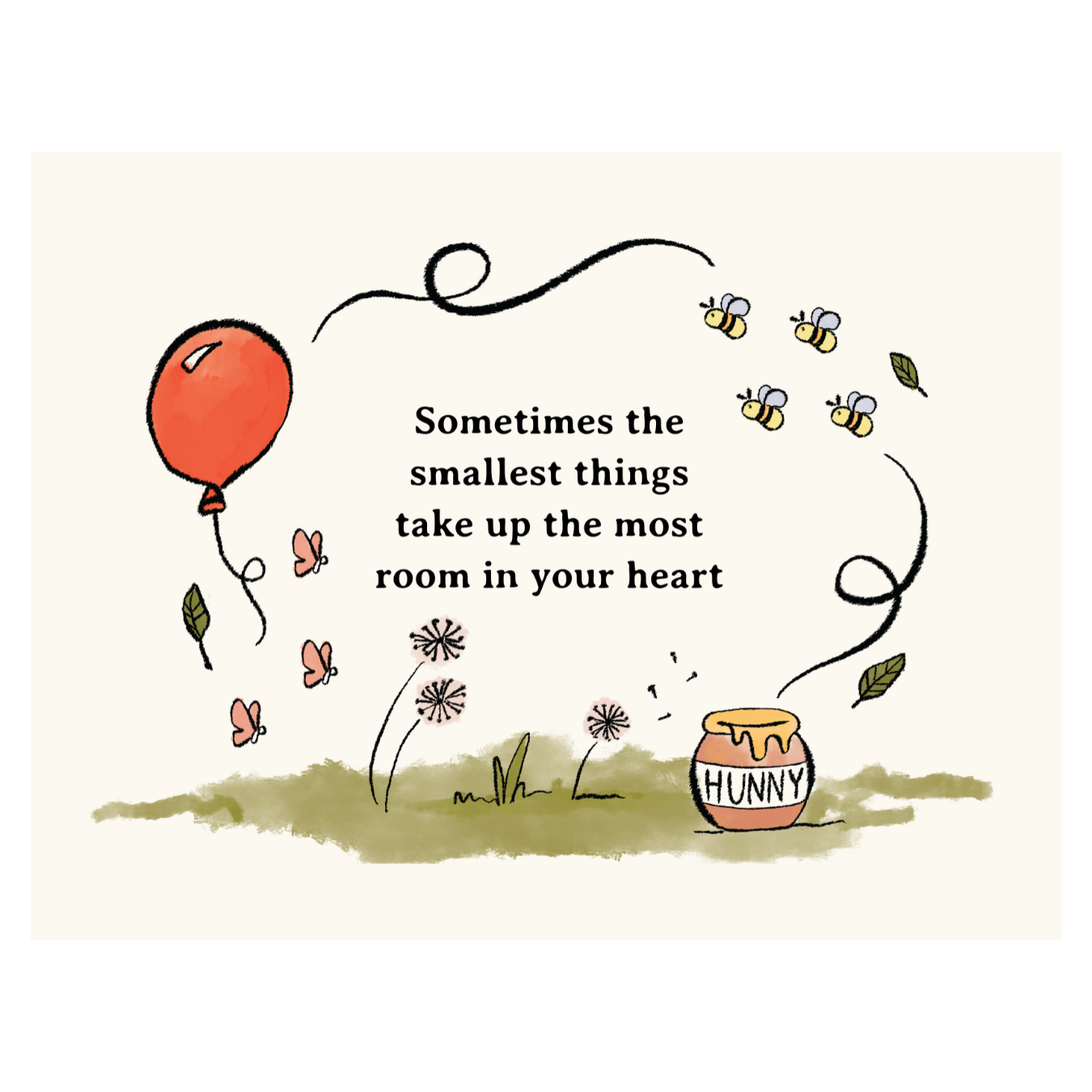 The Smallest Things (Hunny Bear) Banner