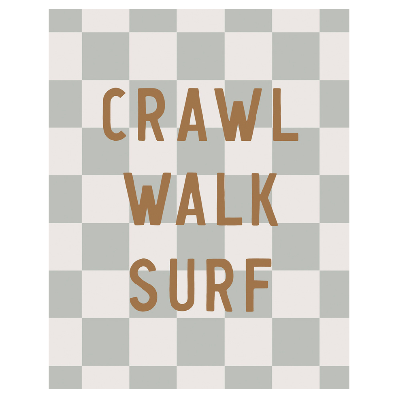 Crawl Walk Surf Banner