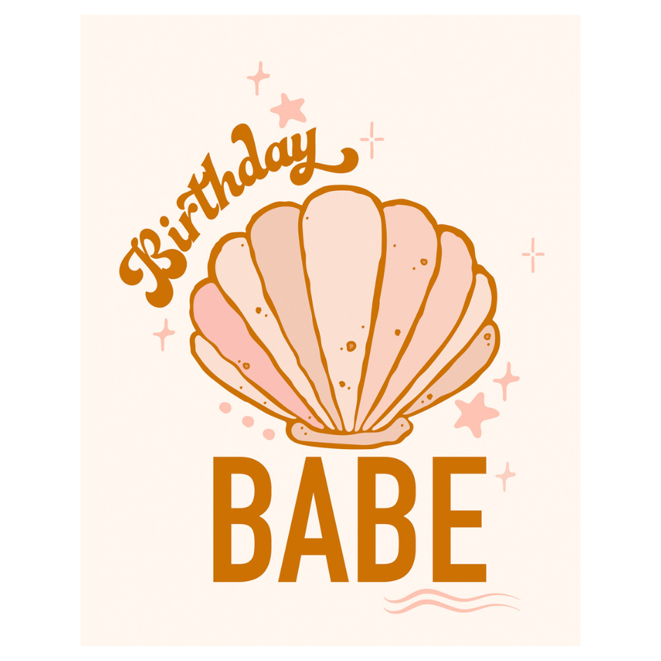 Birthday Babe Banner (Mermaid)