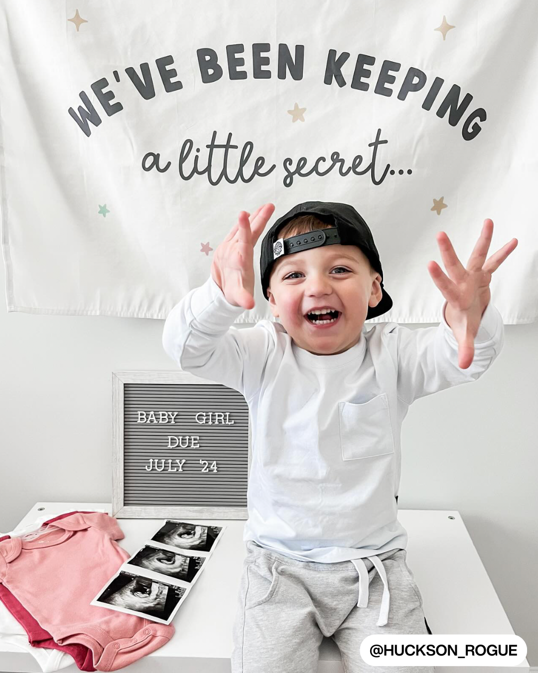 We've Been Keeping A Little Secret Banner