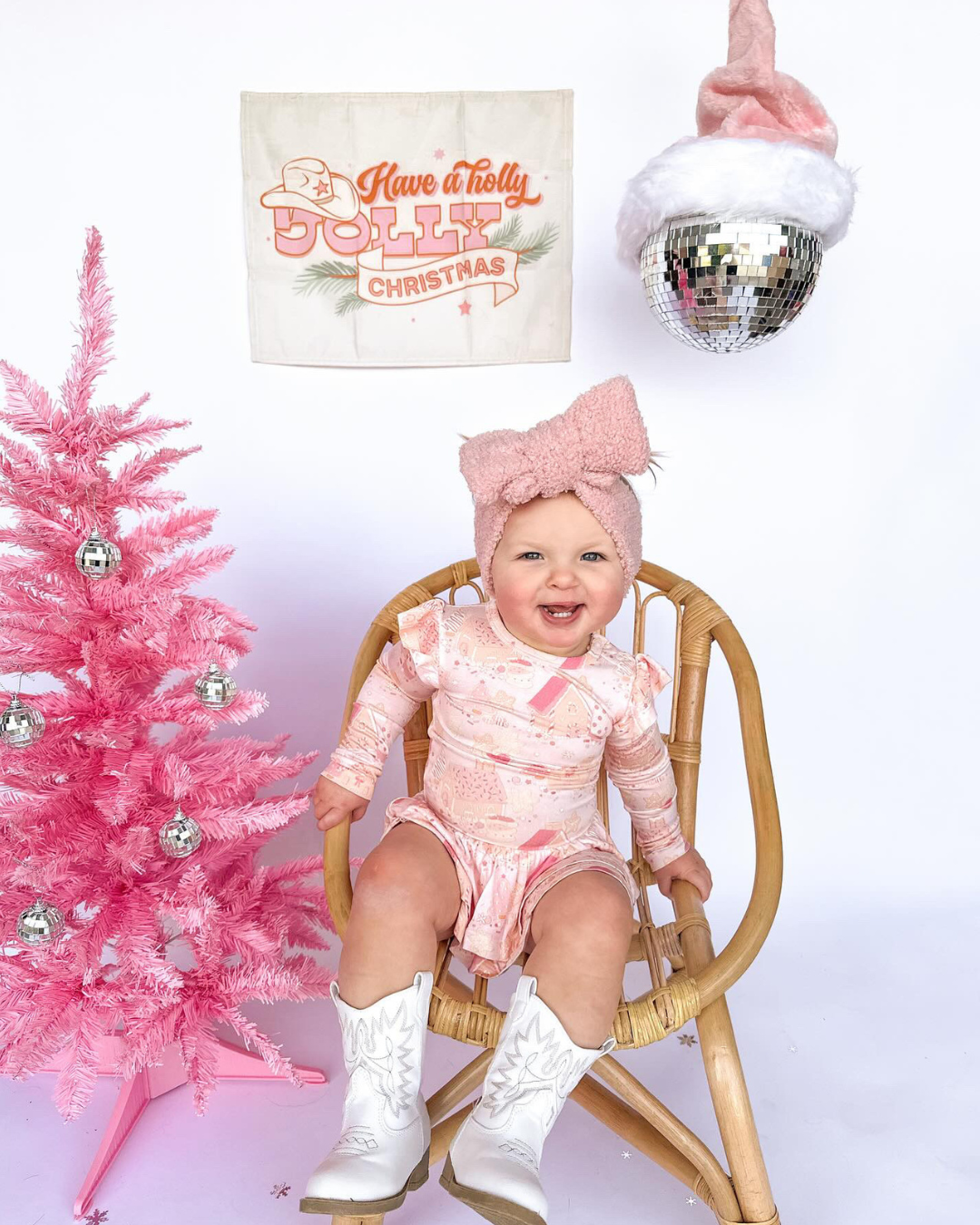 Have a Holly Dolly Christmas Banner