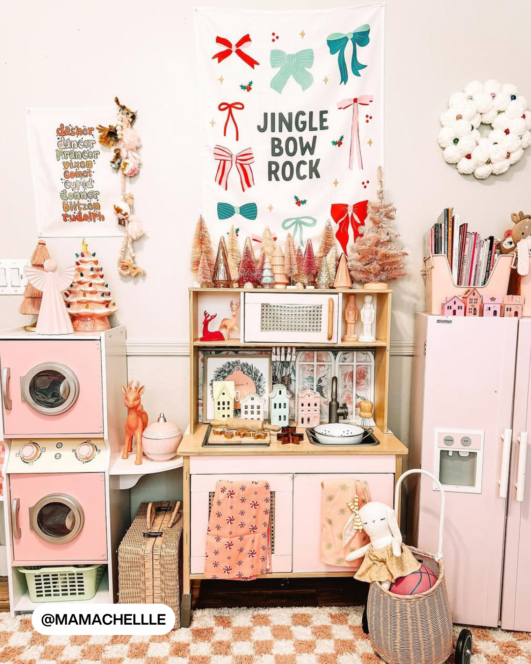 Jingle Bow Rock Banner