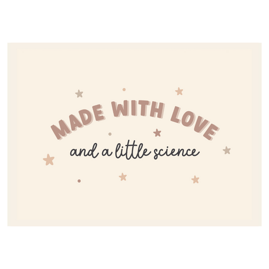 Made With Love And A Little Science Banner