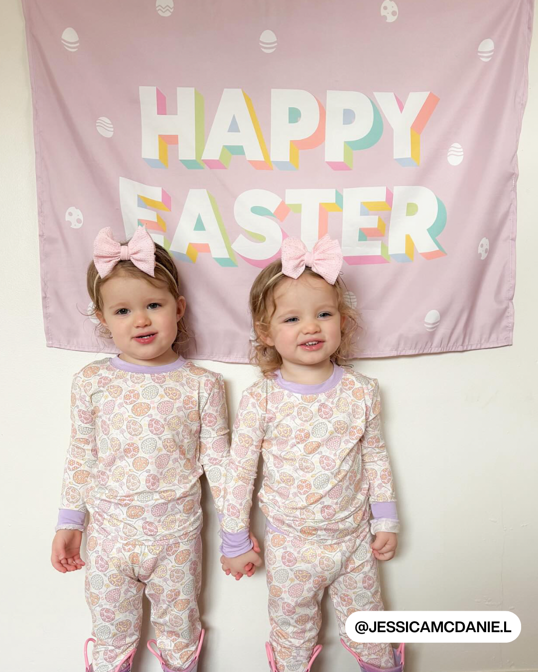 Happy Easter Banner (Purple)