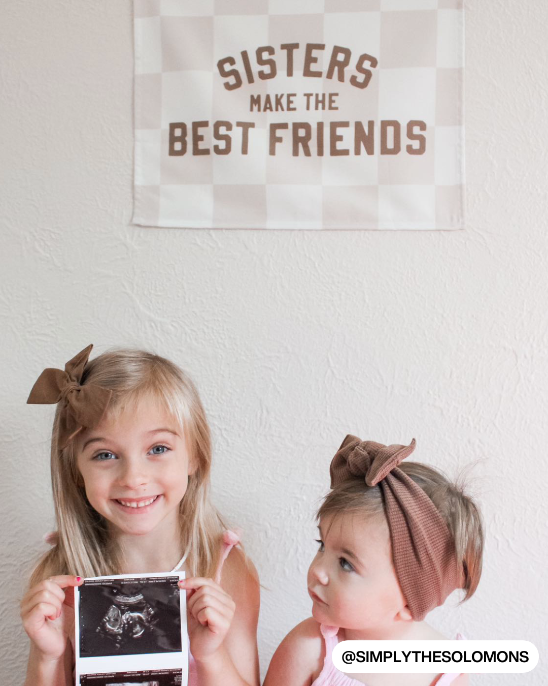 Sisters Make The Best Friends Banner
