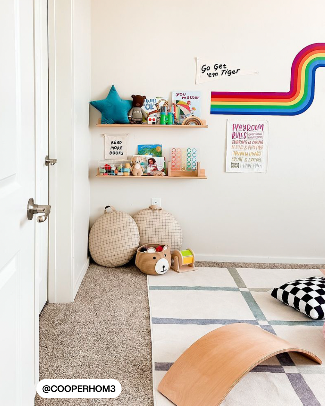 Playroom Rules Banner