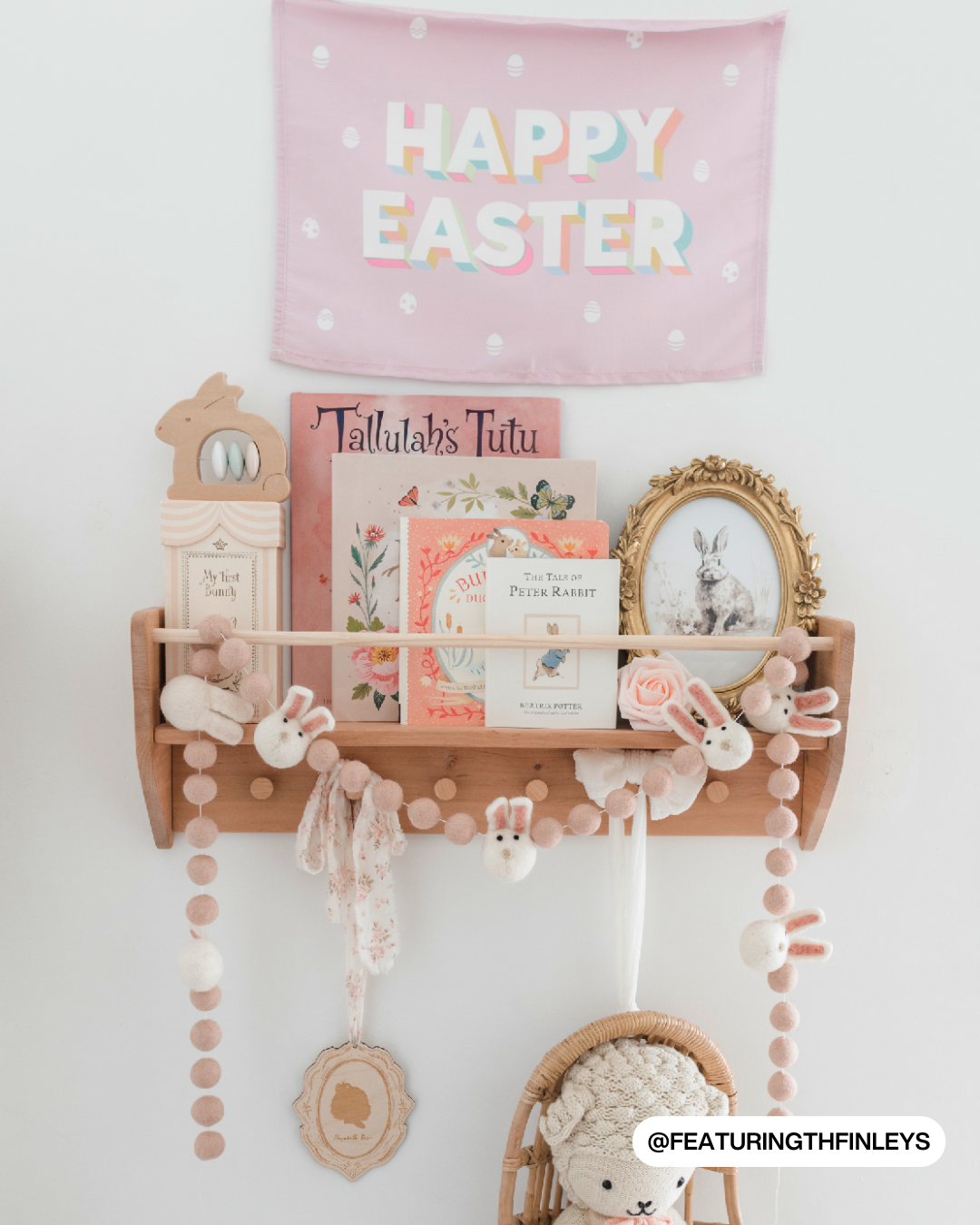 Happy Easter Banner (Purple)