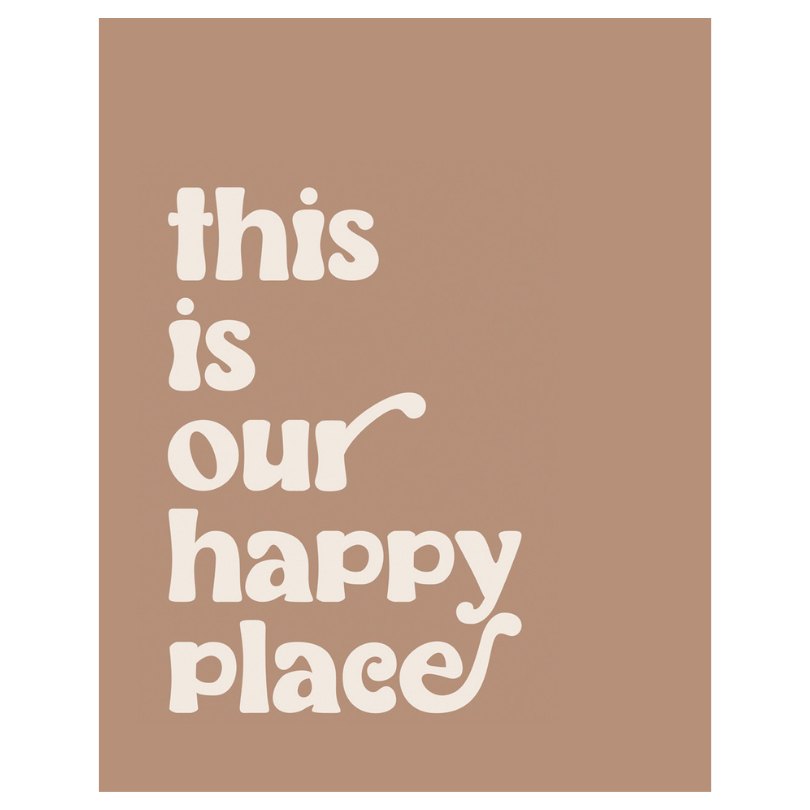 This Is Our Happy Place Banner
