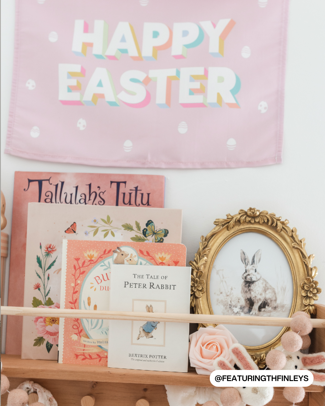Happy Easter Banner (Purple)