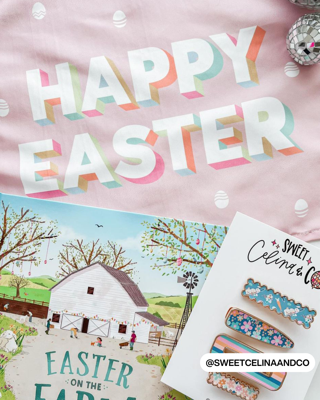 Happy Easter Banner (Purple)