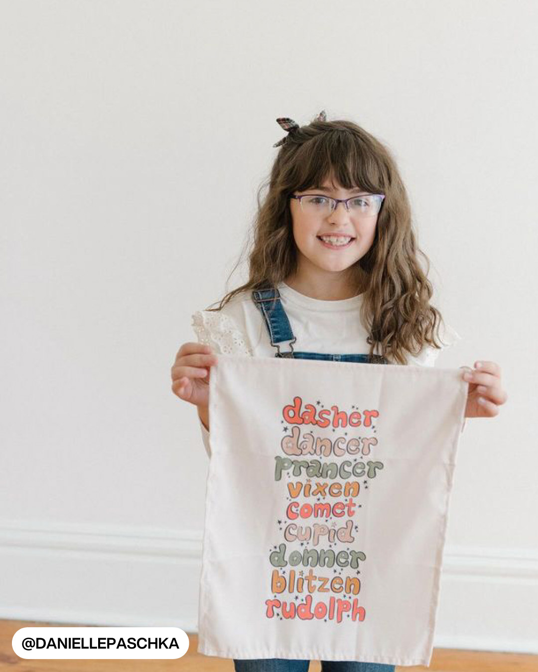 Santa's Reindeer List Banner