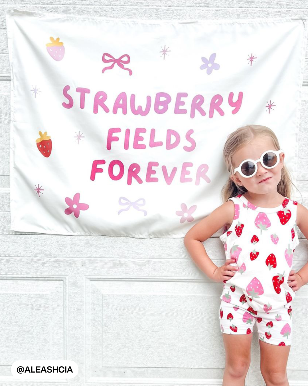 Strawberry Fields Forever Banner
