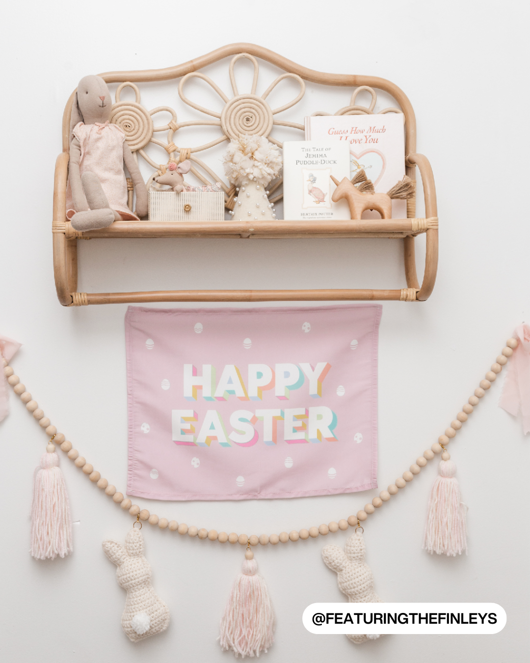 Happy Easter Banner (Purple)