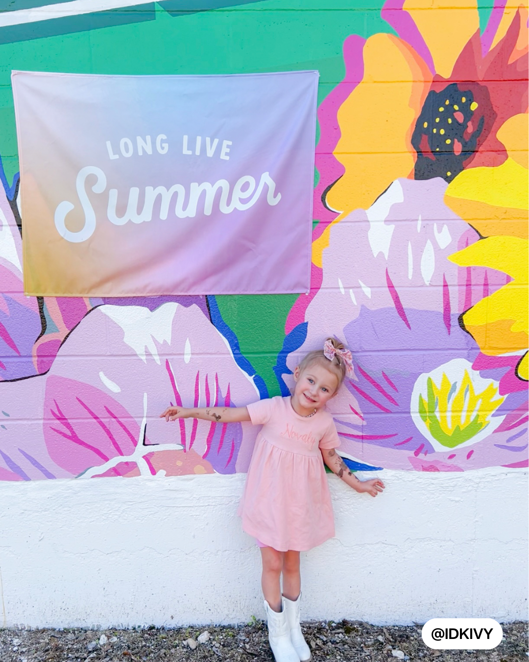 Long Live Summer Banner (Pink)