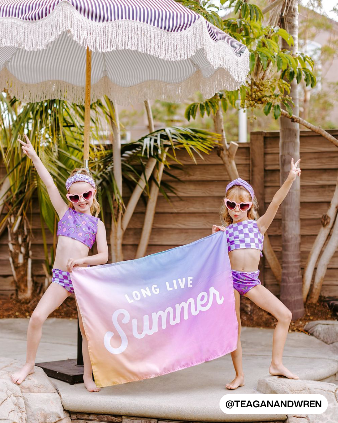 Long Live Summer Banner (Pink)