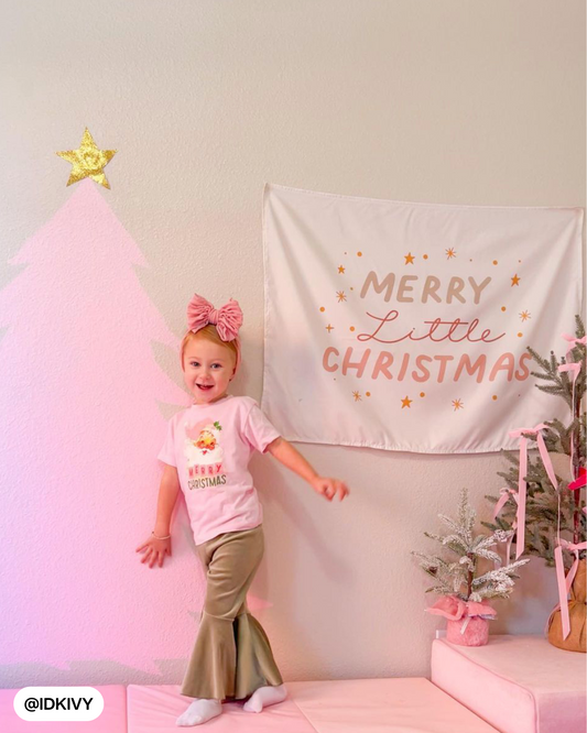 Merry Little Christmas Banner