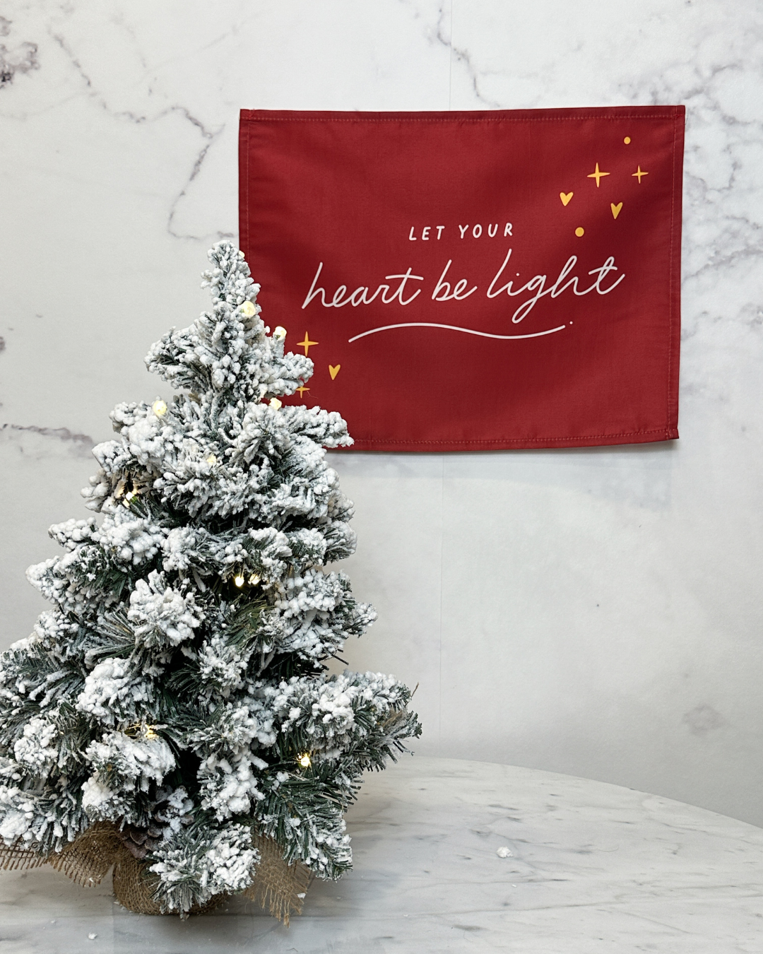 Let Your Heart Be Light Banner