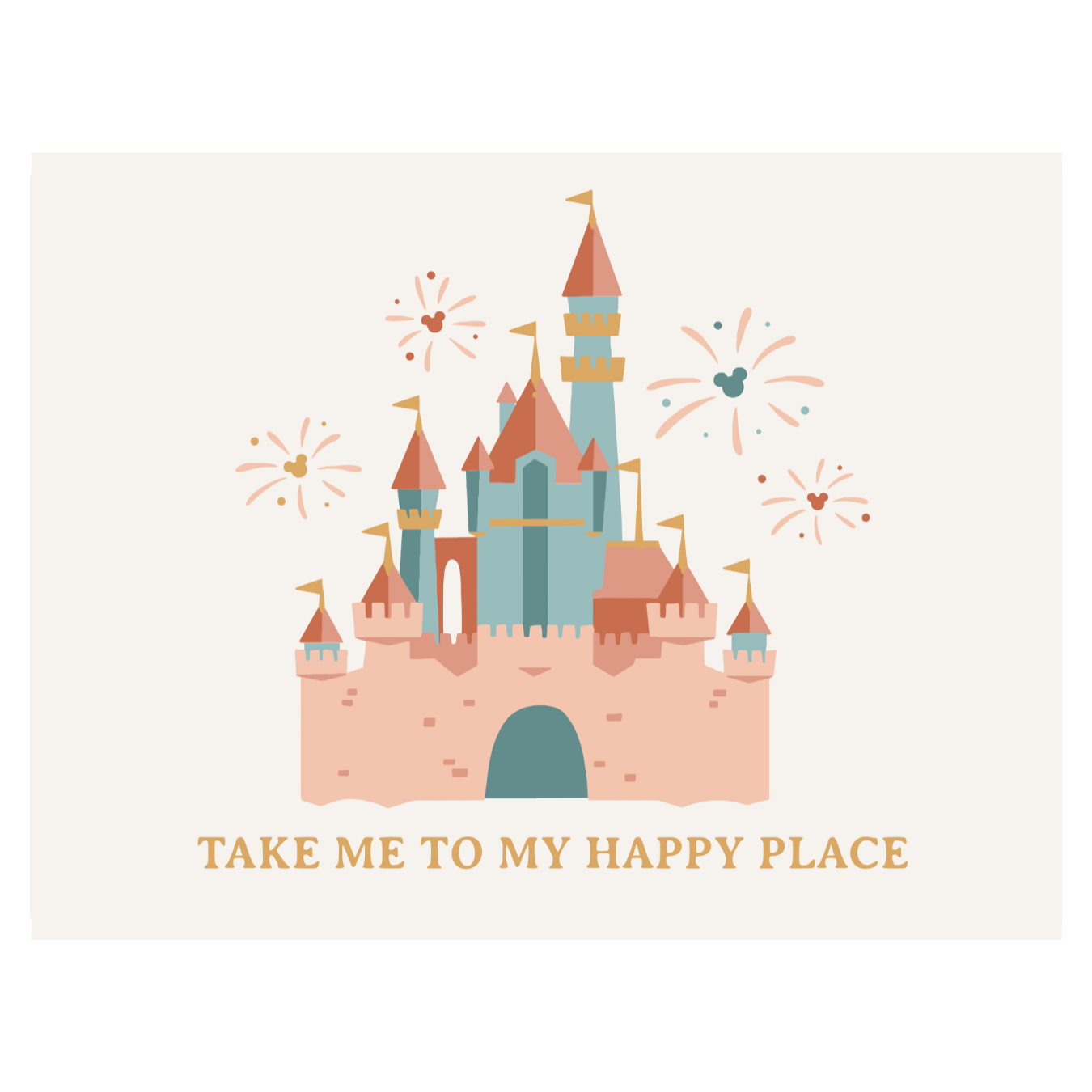 Take Me To My Happy Place (Magic Castle) Banner