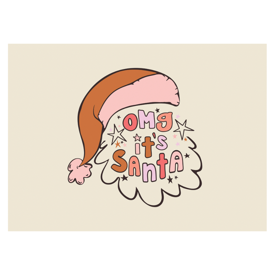Omg It's Santa Banner