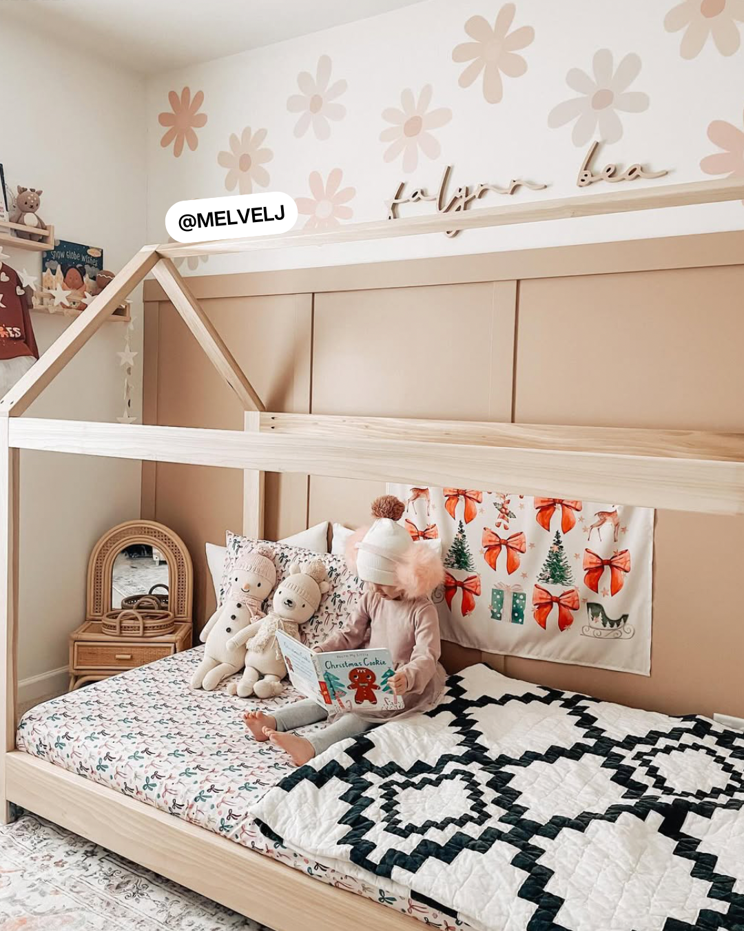 Coquette Christmas Banner
