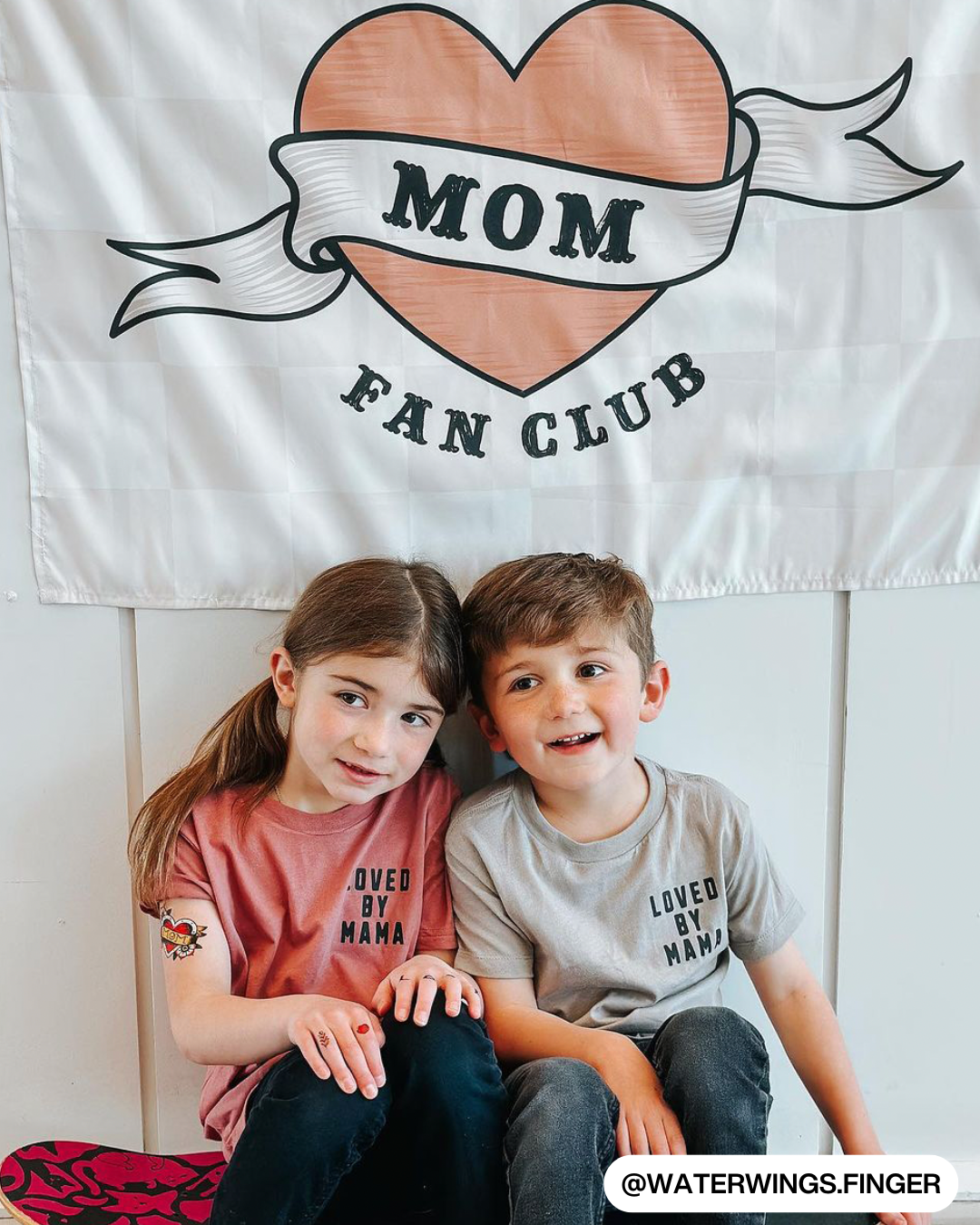 Mom Fan Club Banner