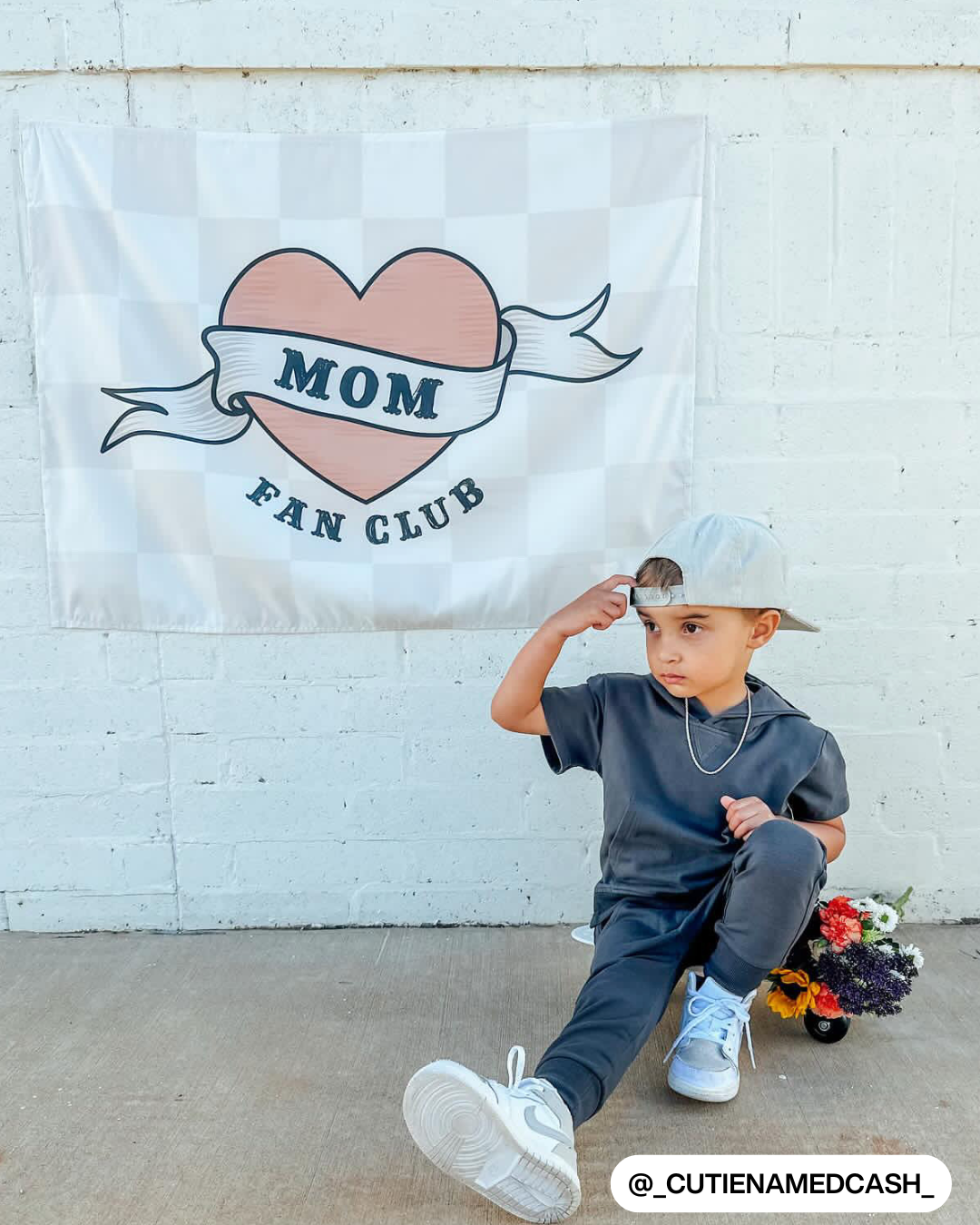 Mom Fan Club Banner