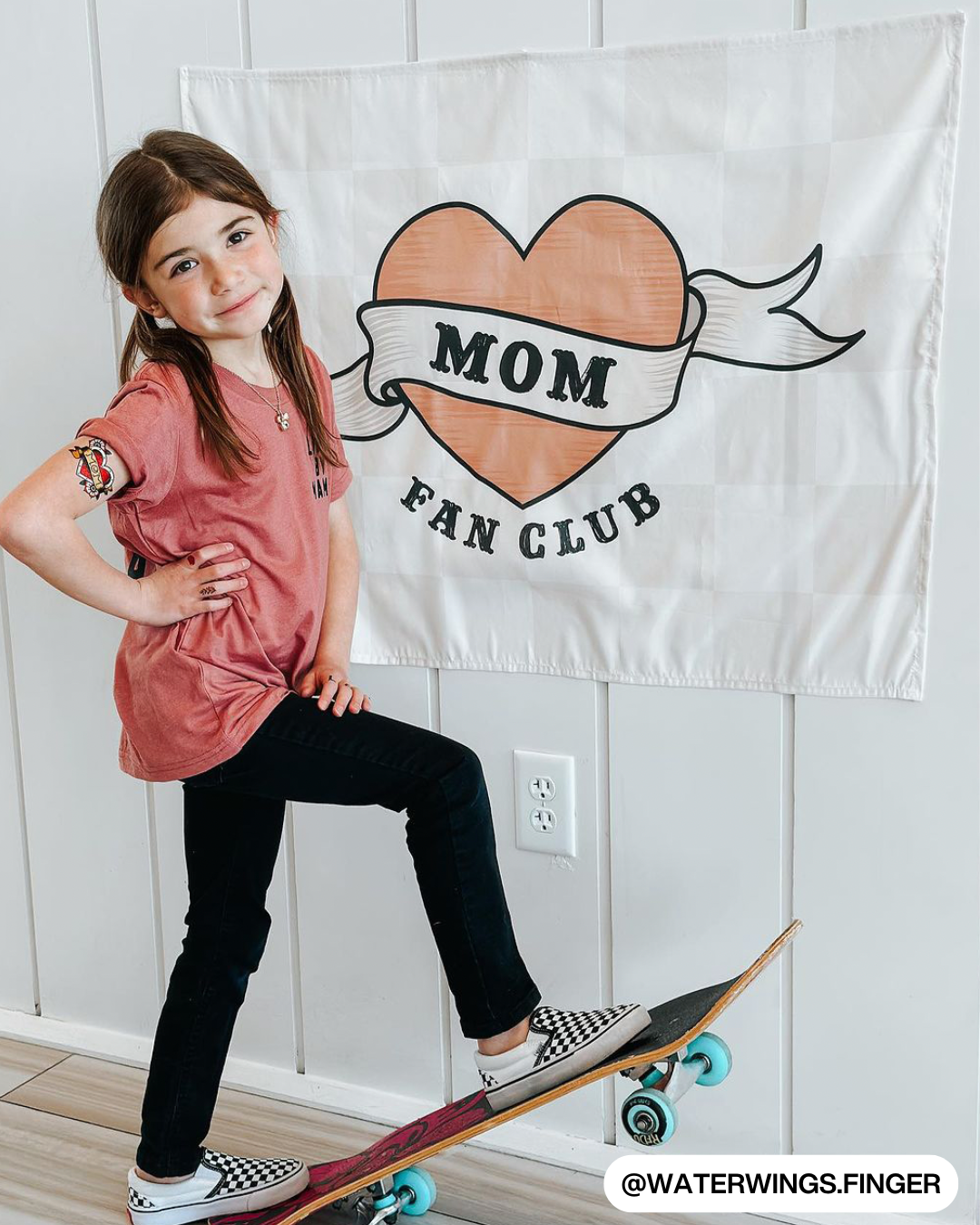 Mom Fan Club Banner