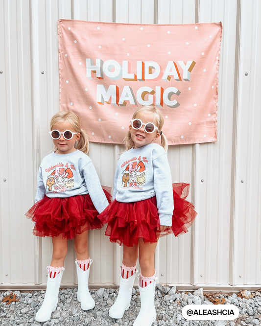 Holiday Magic Banner (Pink)