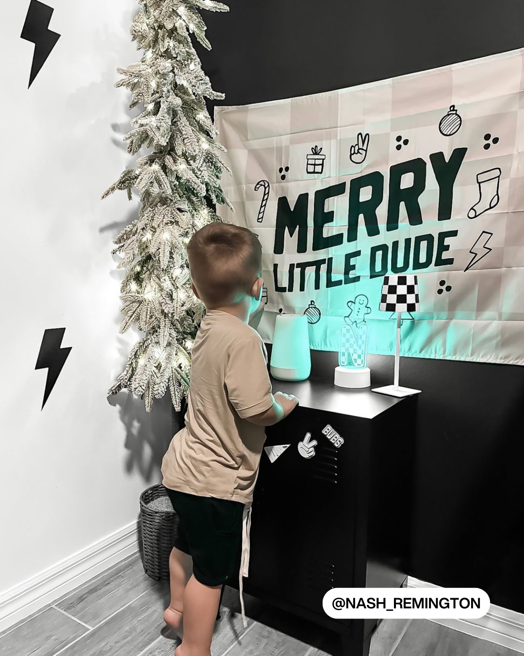 Merry Little Dude Banner