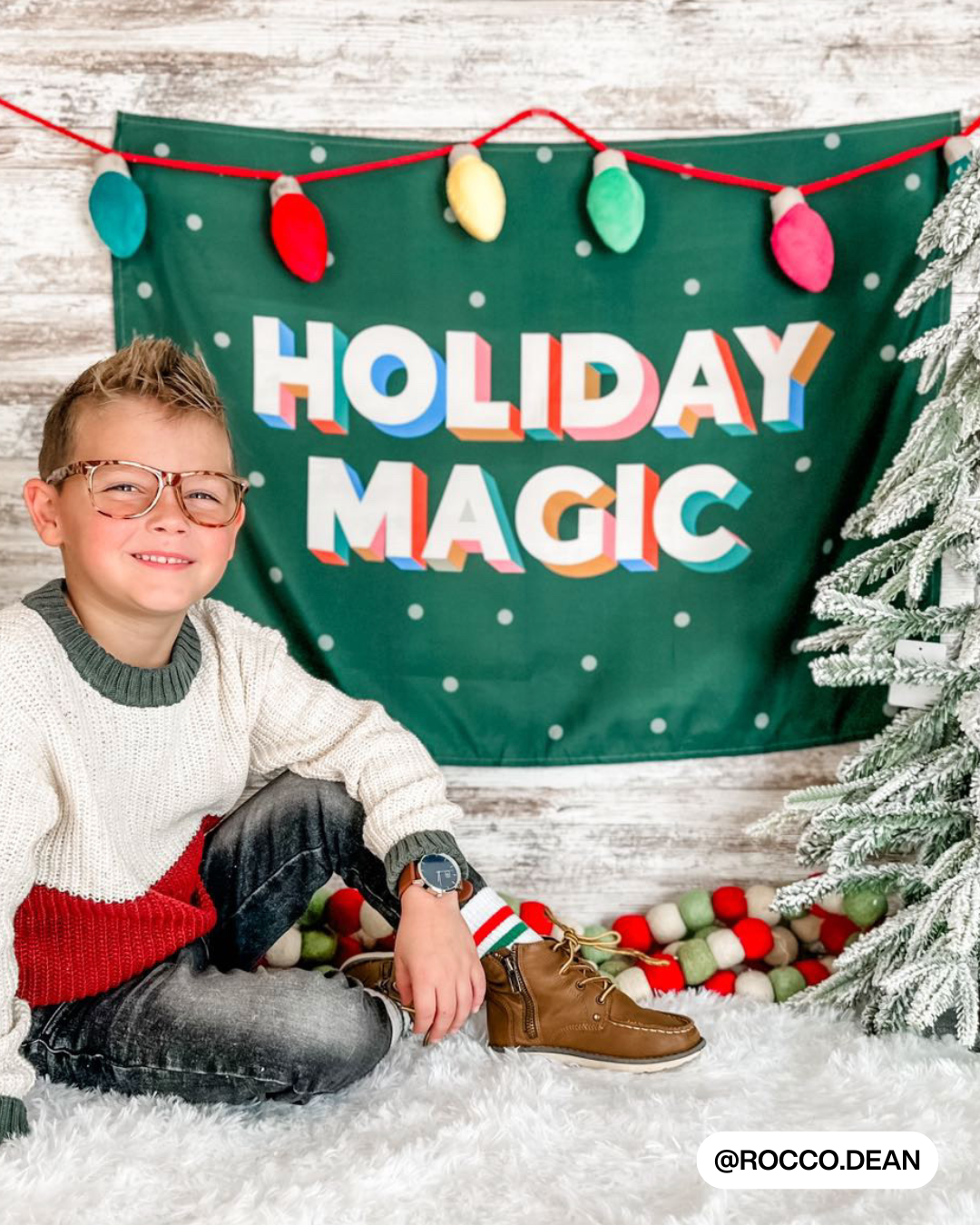 Holiday Magic Banner (Green)
