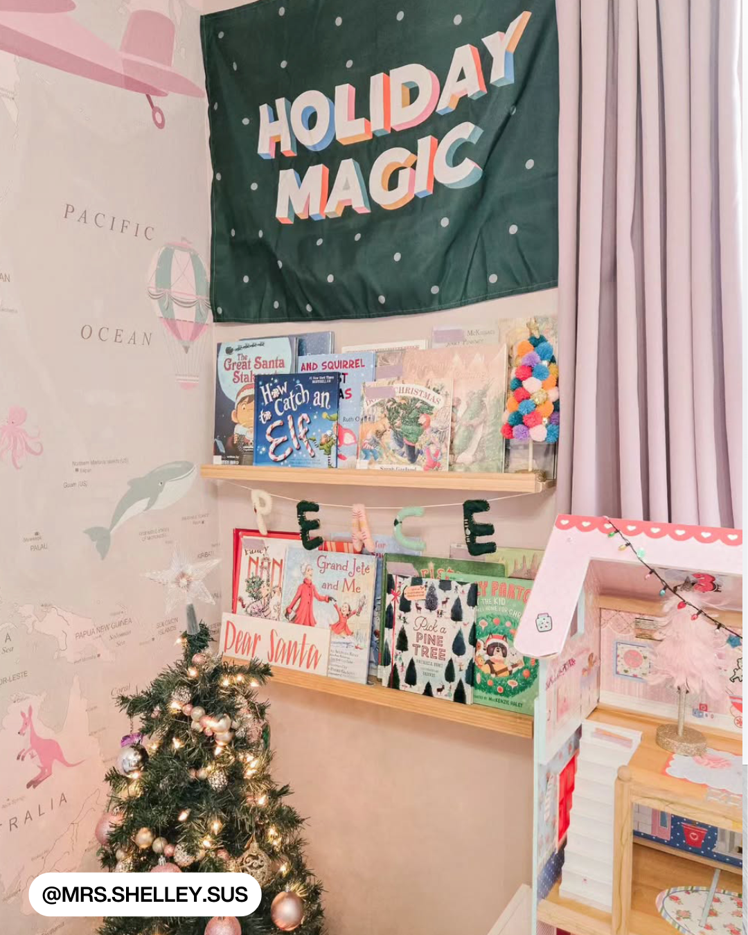 Holiday Magic Banner (Green)