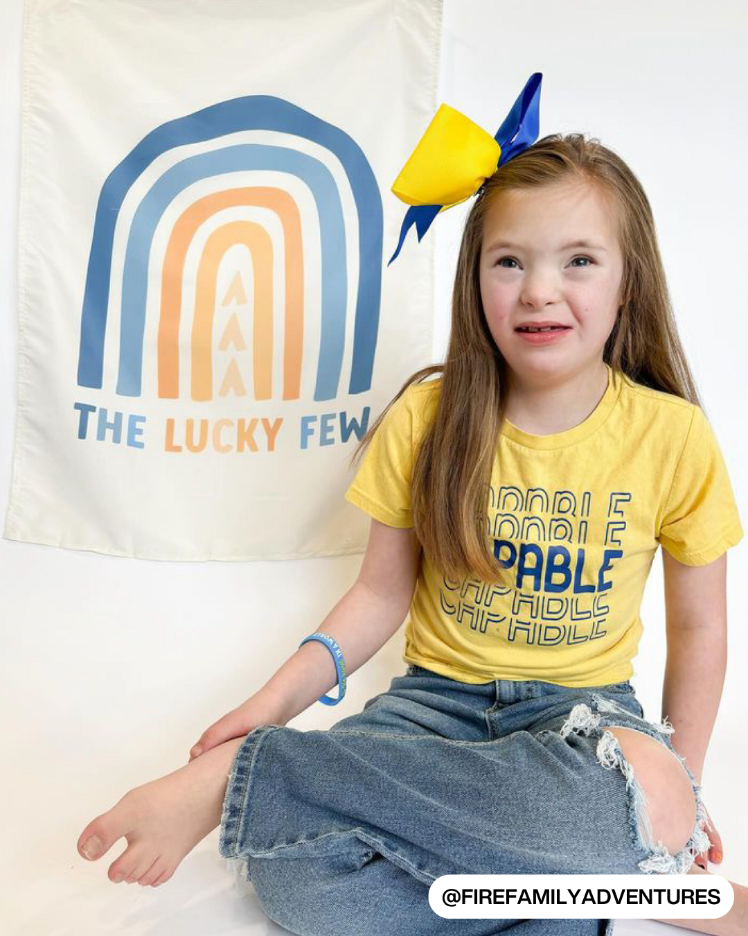 The Lucky Few Banner (Down Syndrome Awareness)