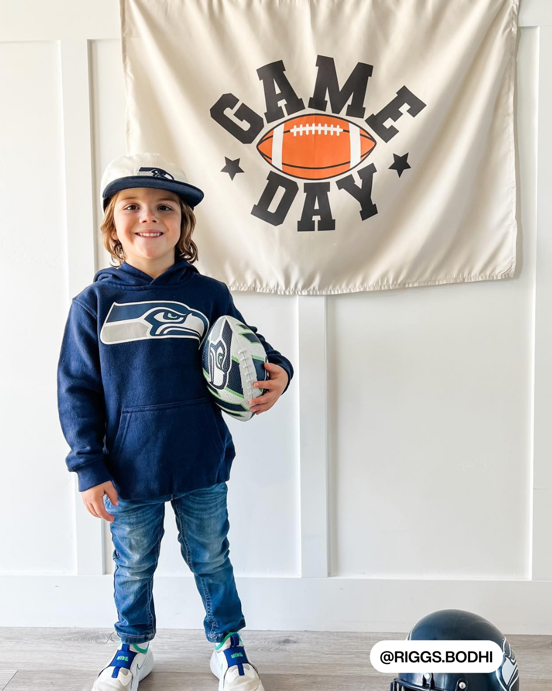 Game Day Football Banner
