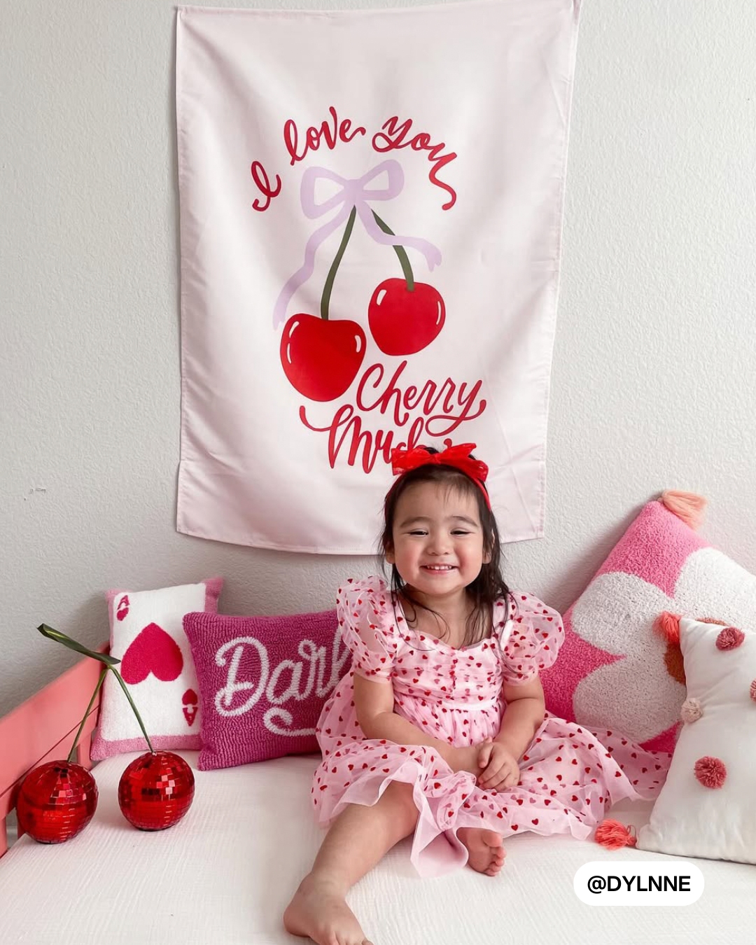 I Love You Cherry Much Banner