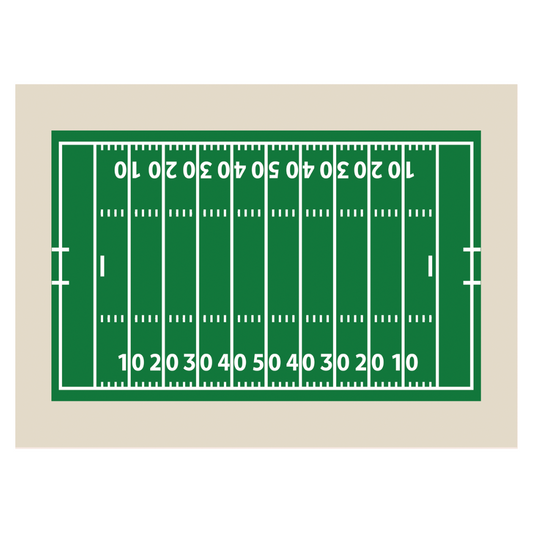 Football Field Banner