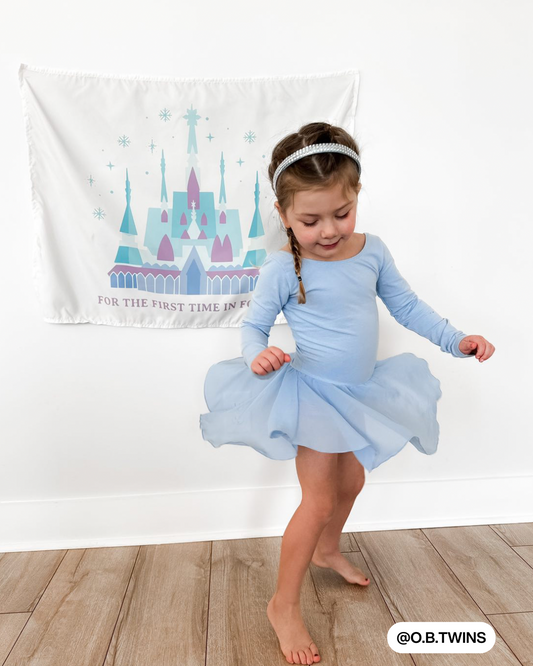 For The First Time In Forever - Ice Castle (Light) Banner