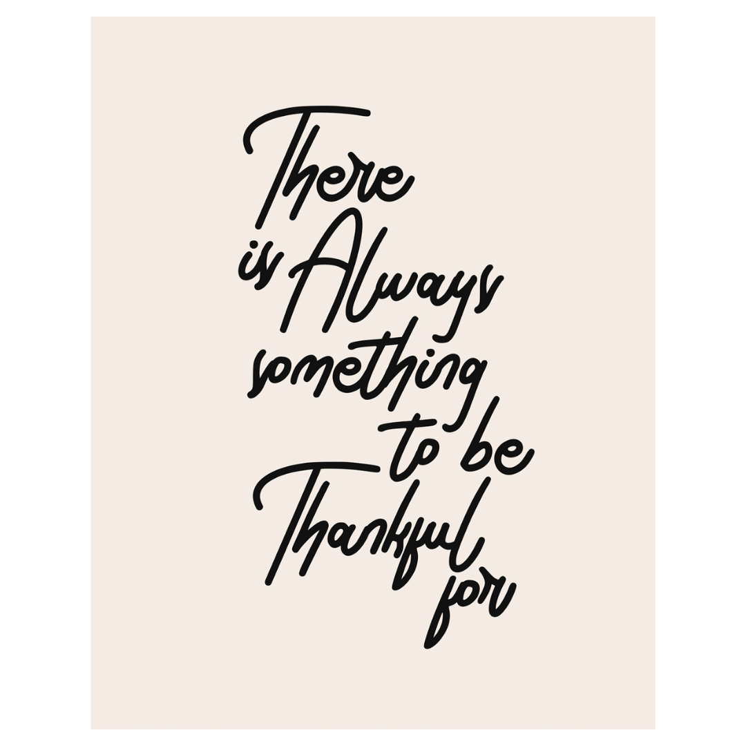 Always Something To Be Thankful For Banner