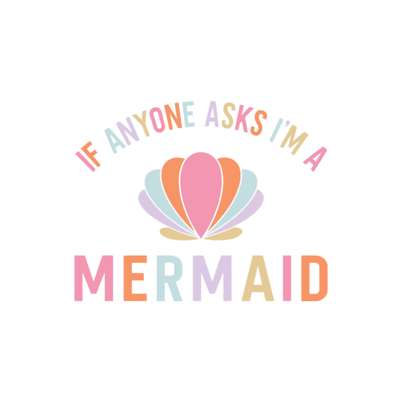 I'm A Mermaid Banner