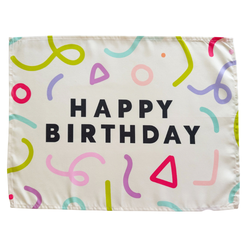 Happy Birthday Banner (Colour)