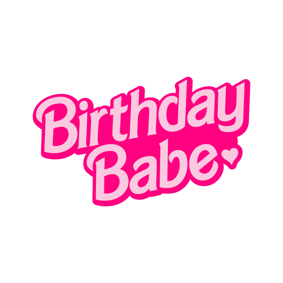 Birthday Babe Banner (Barbie Inspired)