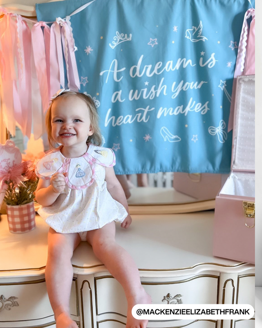 A Dream Is A Wish Your Heart Makes (Blue) Banner