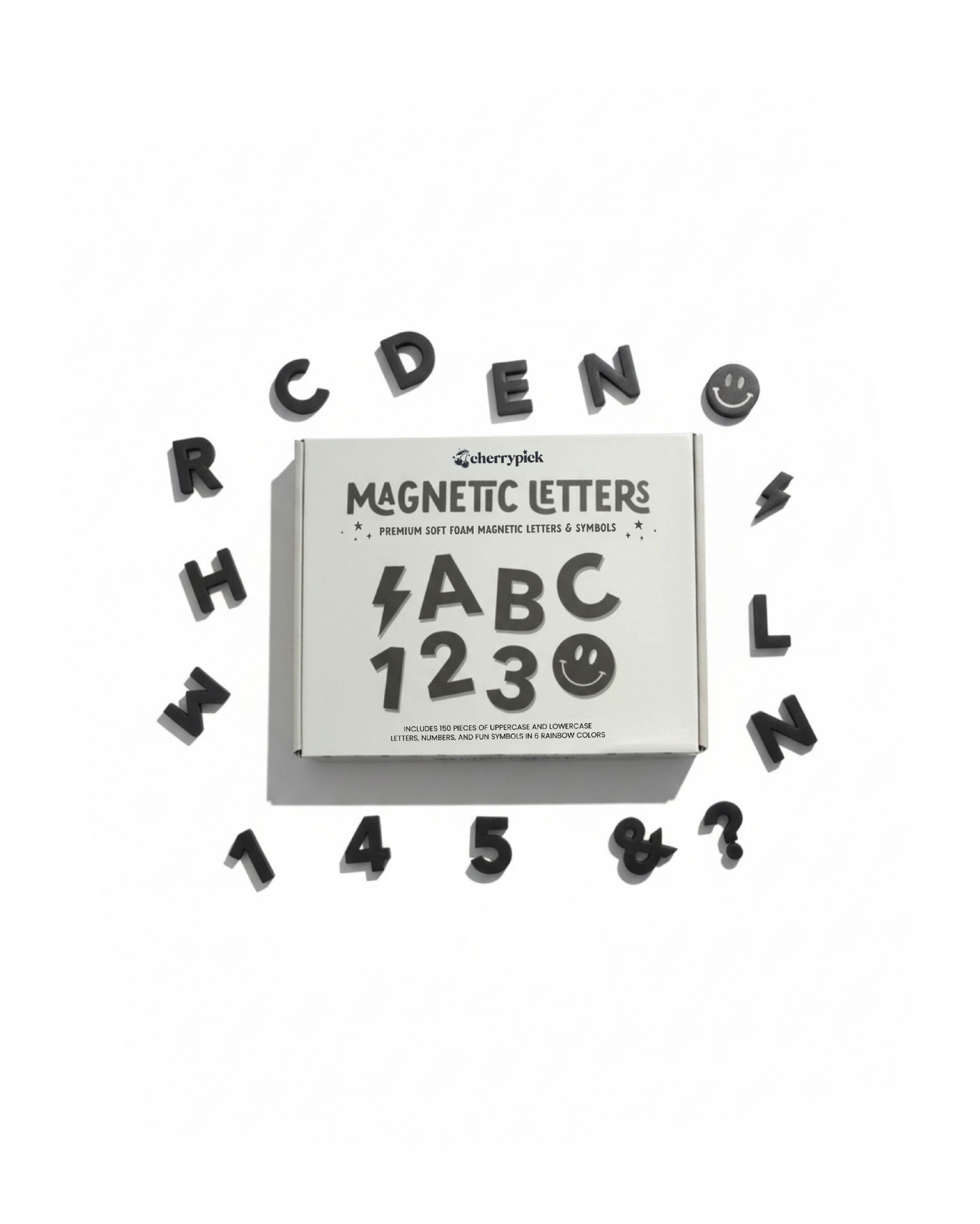 Soft Foam Magnetic Letters & Symbols 150pc Set