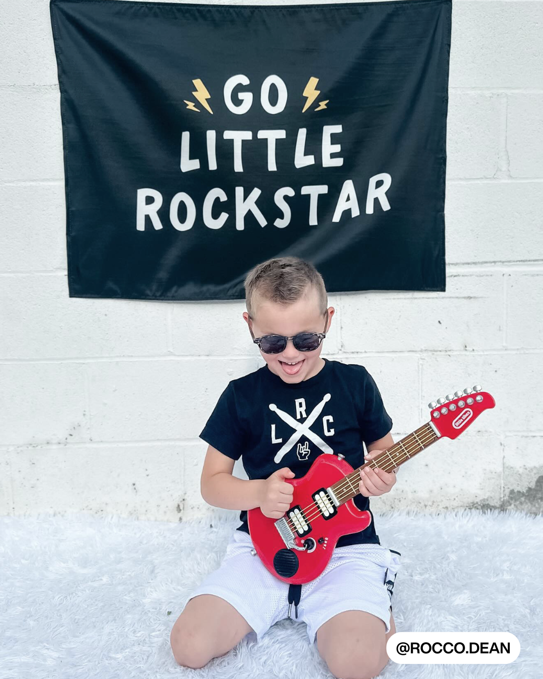 Go Little Rockstar Banner