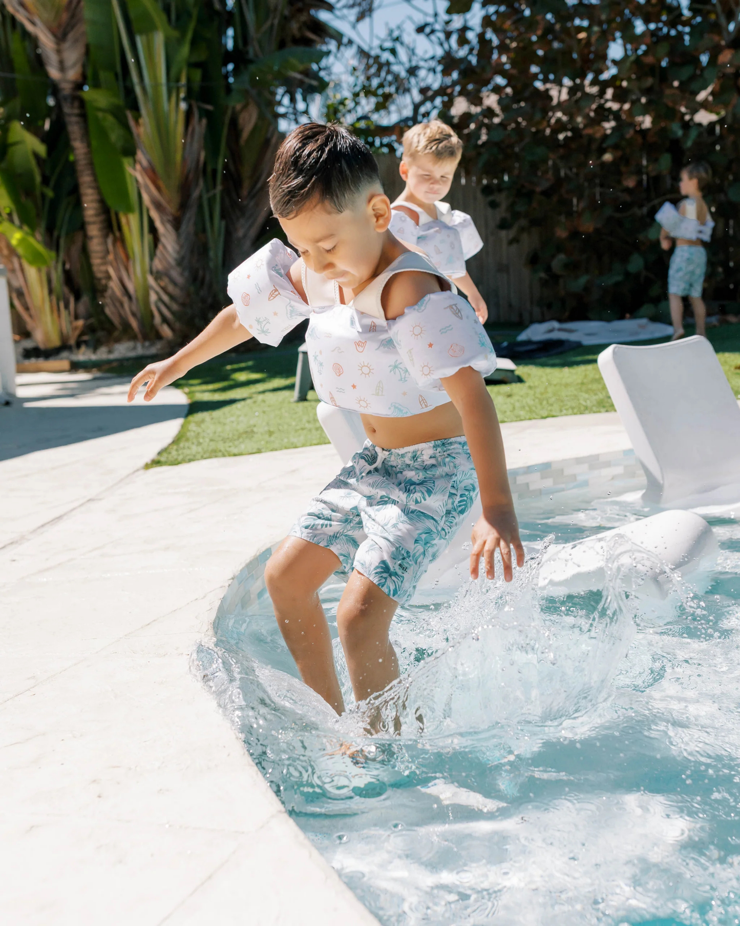 Little Swimmer Floatie - Toddler & Kids Swim Vest Floaties