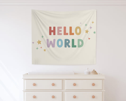 Hello World Banner (Rainbow)