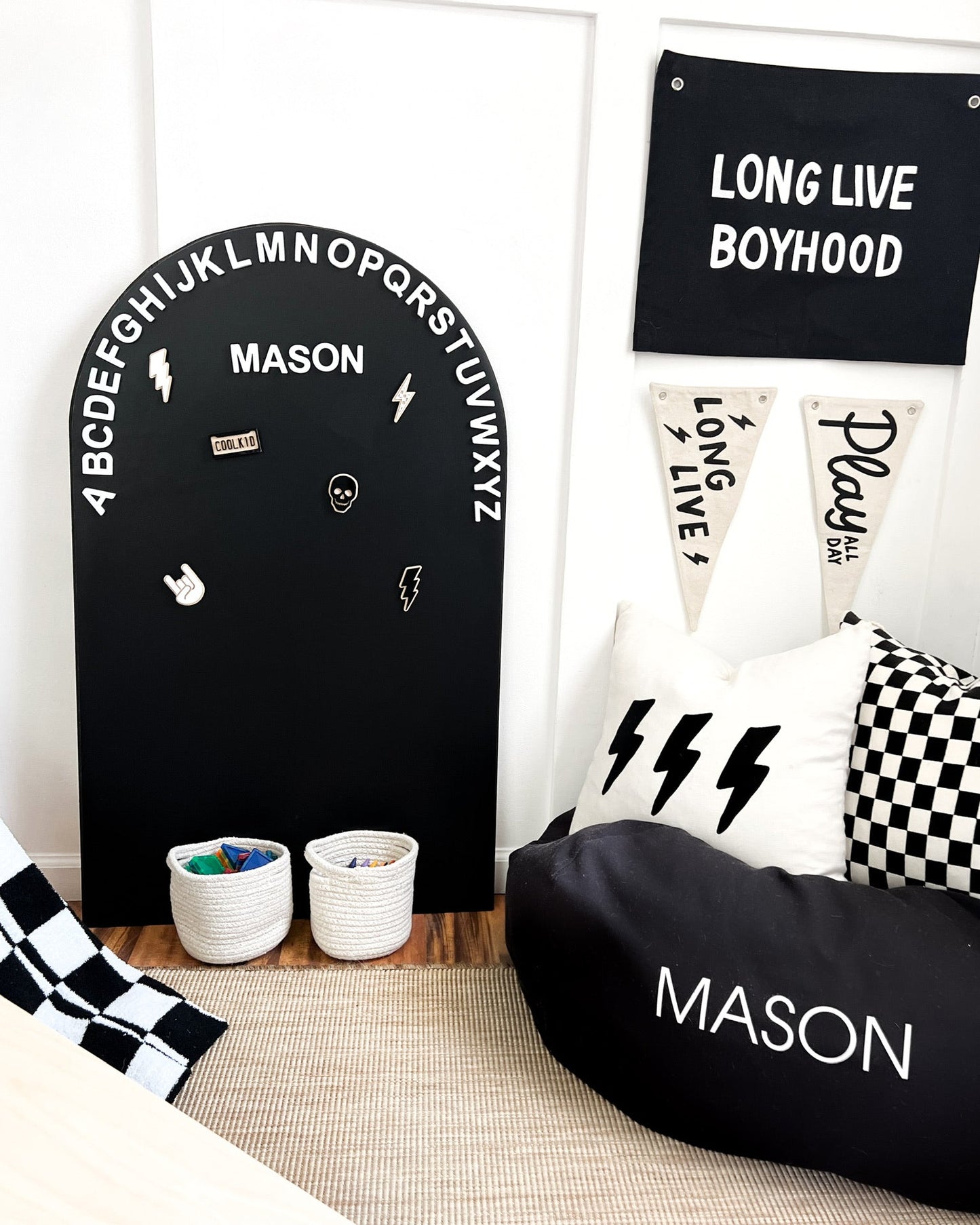 Magic Playwall - Arch Magnetic Wall Decal for Kids