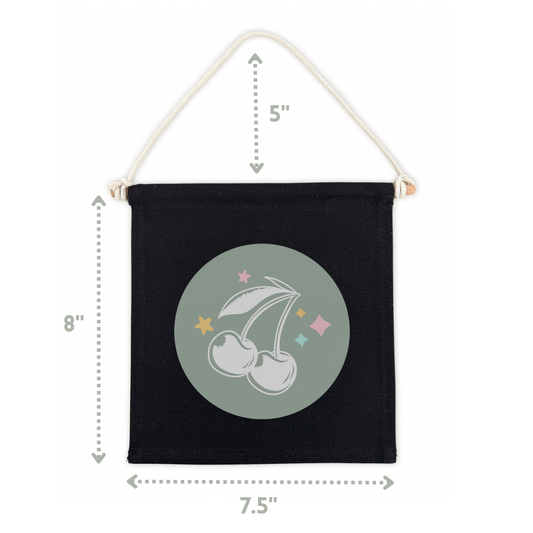 Long Live Boyhood (Black) Canvas Hang Sign